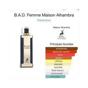 B.A.D. Femme Maison Alhambra 100ml  (Ref. Olf. Good Girl CH)