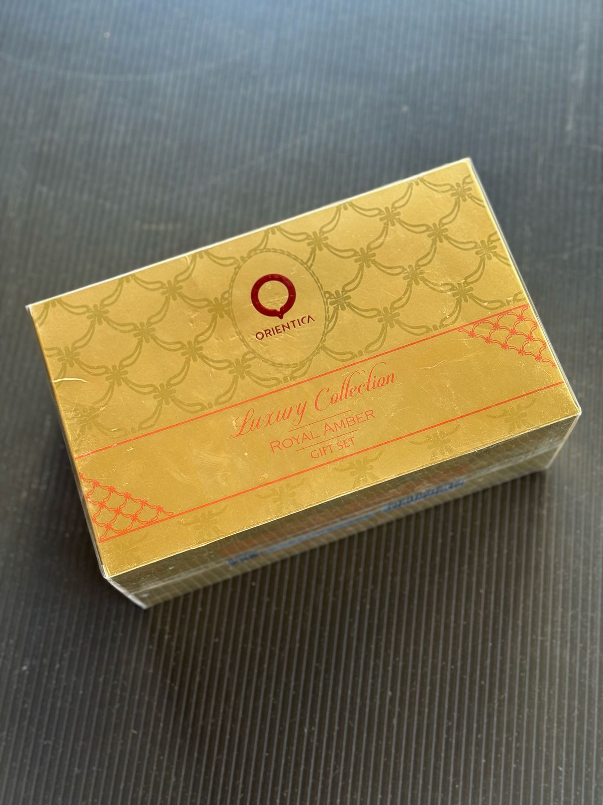 Kit 4 peças Royal Amber Orientica