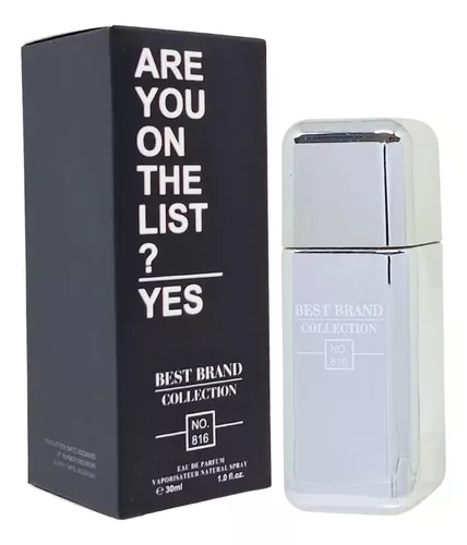 Brand Collection 816 (Inspiração 212 Vip Men) 25ml